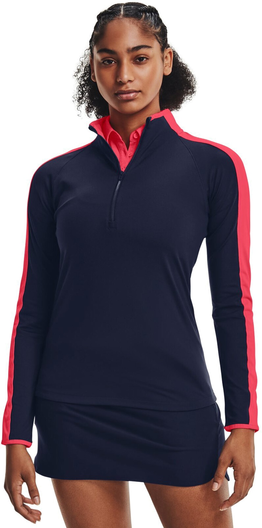 

Лонгслив женский Under Armour 1361916-411 синий SM, 1361916-411
