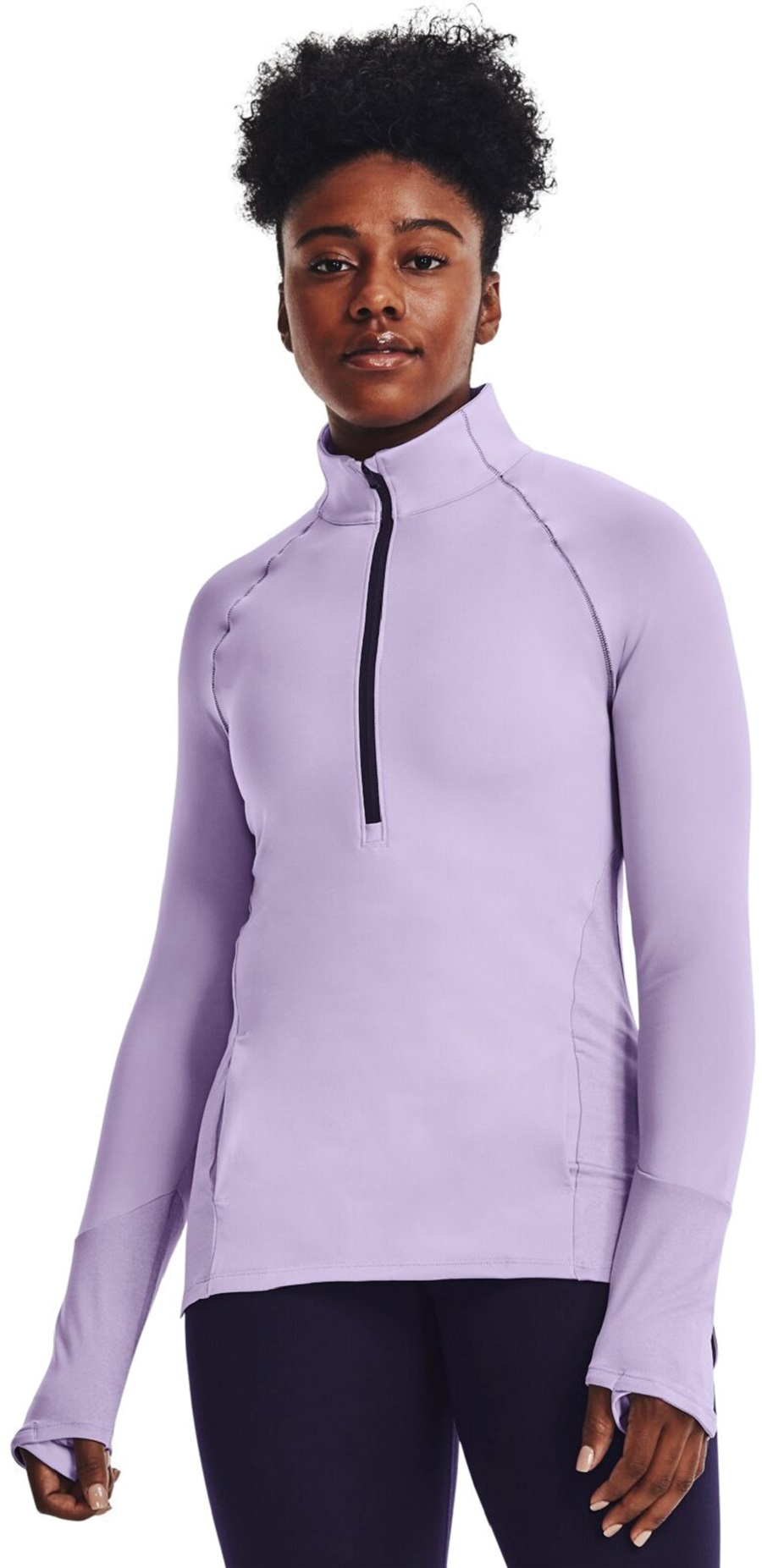 

Лонгслив женский Under Armour 1370199-532 фиолетовый XL, 1370199-532