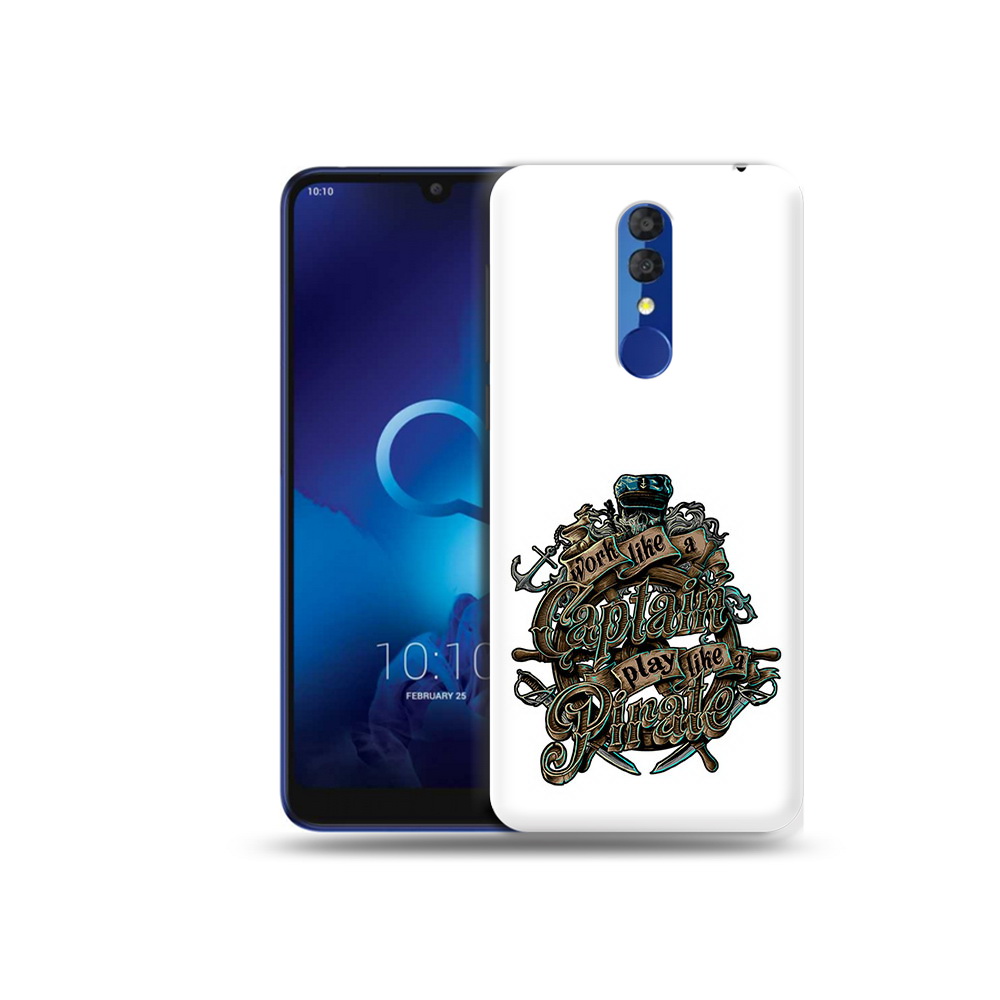 

Чехол MyPads Tocco для Alcatel 3L 5039D (2019) капитан пиратов (PT227139.667.385), Прозрачный, Tocco