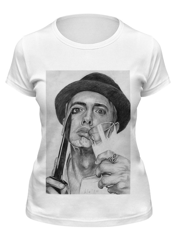 Футболка женская Printio Eminem белая XL