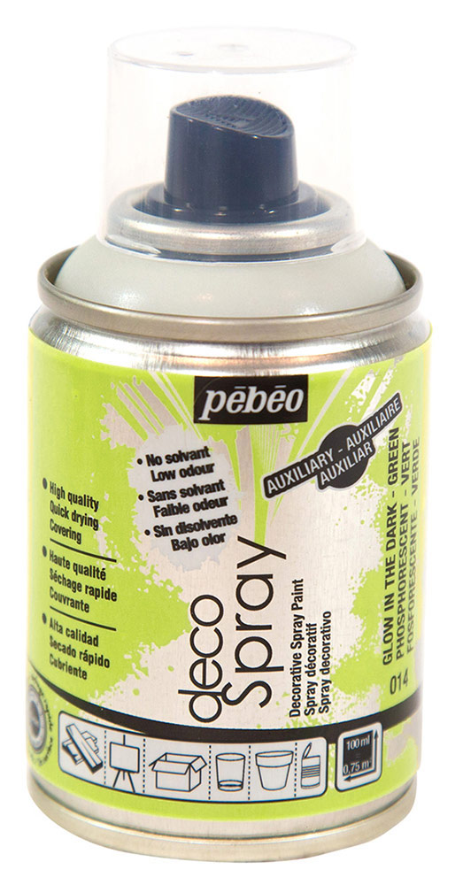 Pebeo светящаяся в темноте decoSpray (аэрозоль) 100 мл