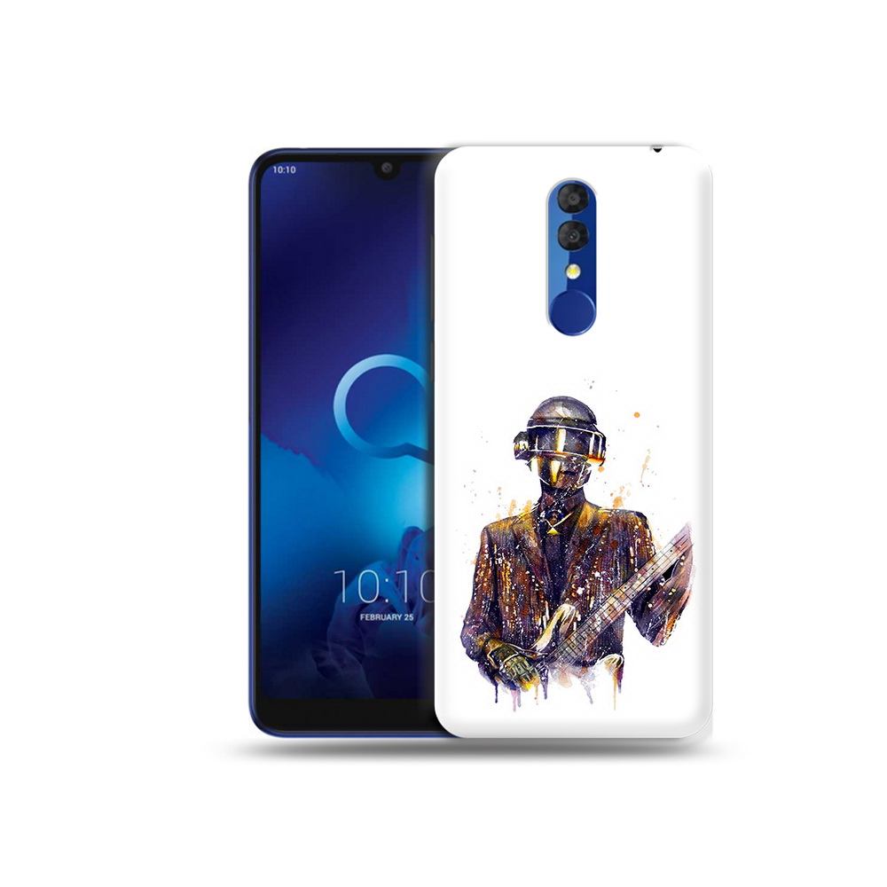 

Чехол MyPads Tocco для Alcatel 3L 5039D (2019) космо-гитарист (PT227139.667.392), Прозрачный, Tocco