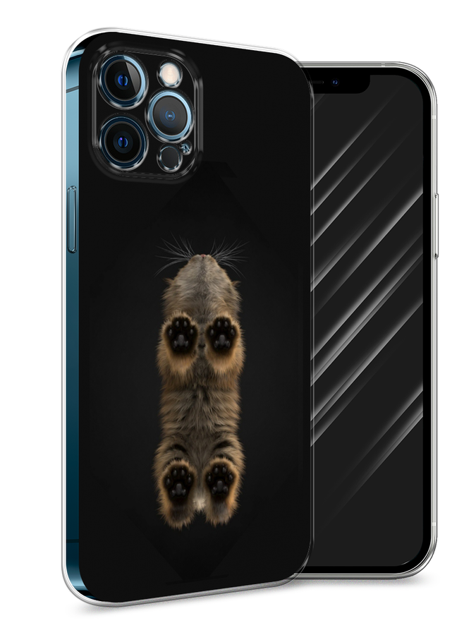 

Чехол Awog на Apple iPhone 12 Pro Max / Айфон 12 Pro Max "Кошачьи лапки", Разноцветный, 12750-1