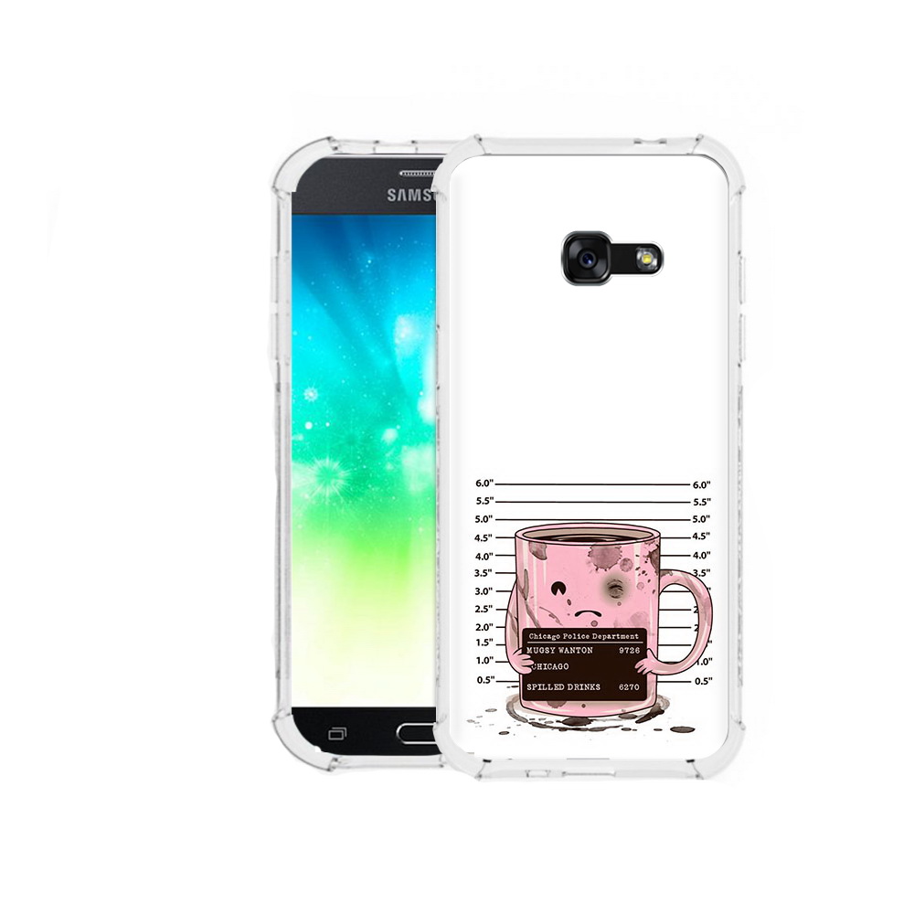 

Чехол MyPads Tocco для Samsung Galaxy A3 (2016) кружка, Прозрачный, Tocco
