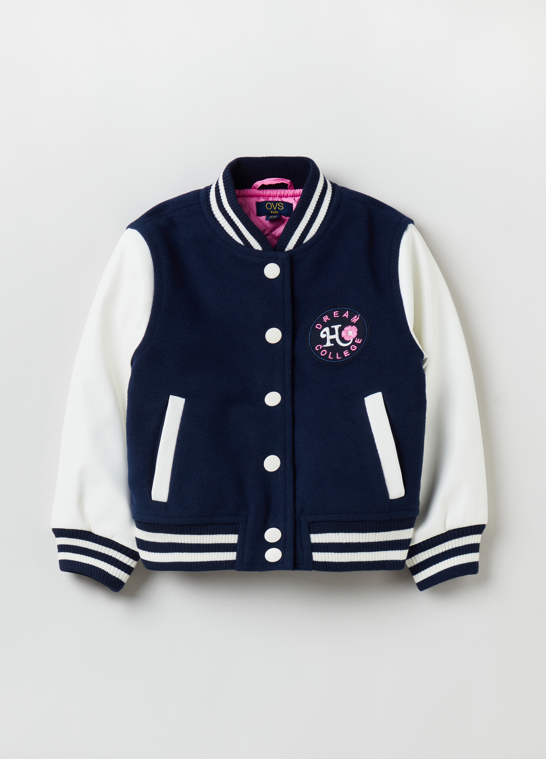 Куртка OVS для девочек, синяя, 7-8 лет, 1822344