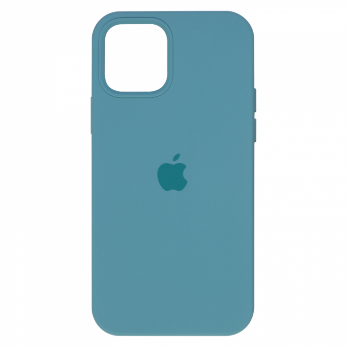 

Силиконовый чехол для iPhone 12 Pro Max (Свинцовый), Бирюзовый
