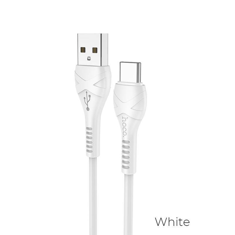 

Кабель Hoco X37 Cool power USB - USB Type-C 1 м, белый, X37 Cool power