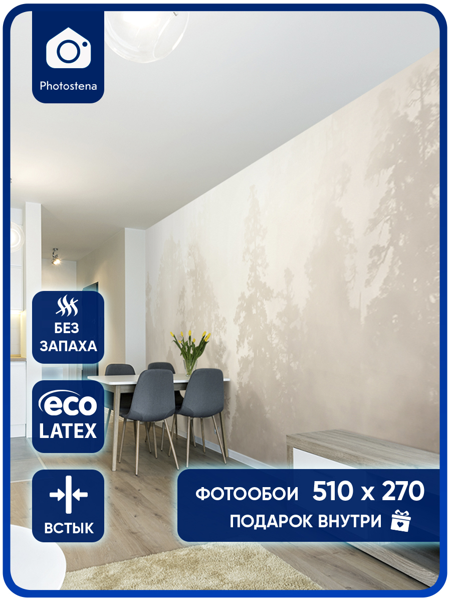 фото Фотообои photostena лес в тумане 23545-510-270 5,1 x 2,7 м