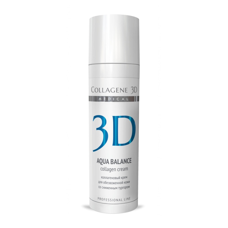 Крем для лица Medical Collagene 3D Aqua Balance 30 мл я самая eco balance крем мыло c экстрактом льна дой пак 500