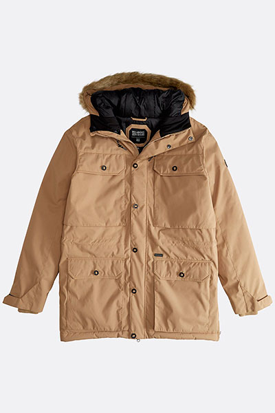 

Куртка мужская Billabong Fairview Stx Adiv Q1JK23-BIF9 коричневая S INT, Fairview Stx Adiv Q1JK23-BIF9