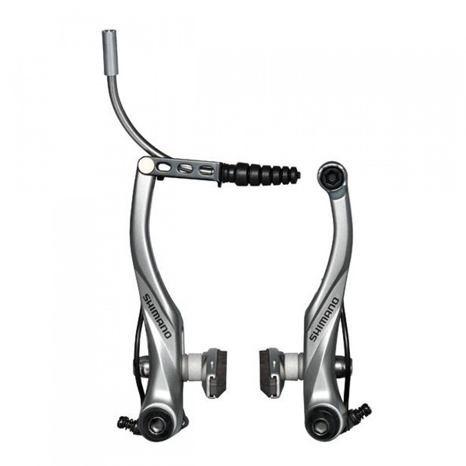 фото Тормоз v-brake shimano alivio передний t4010 s70с серебро ebrt4010fx41ssp