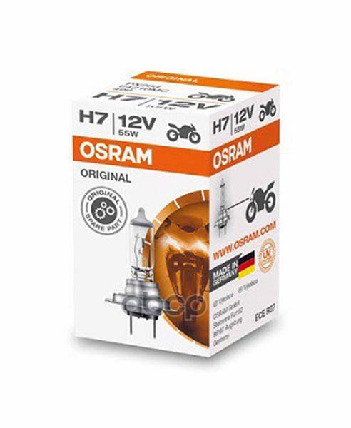 фото Лампа hs1 12v 35/35w moto original px43t, карт.1 шт. osram 64210mc