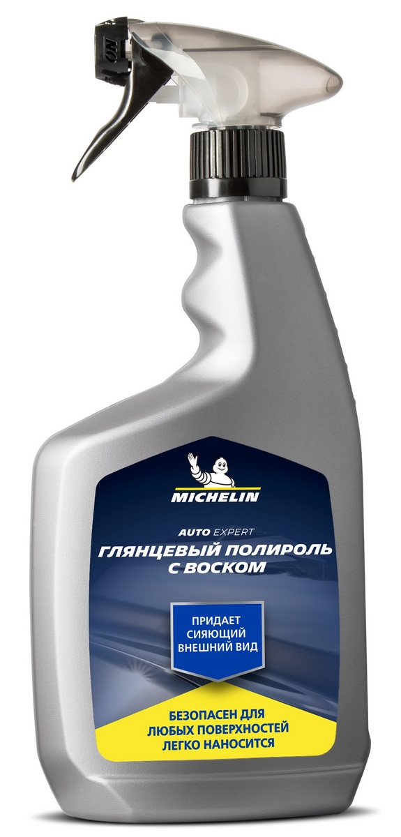 

Полироль с воском MICHELIN 31951 0,65 л спрей-триггер, глянец