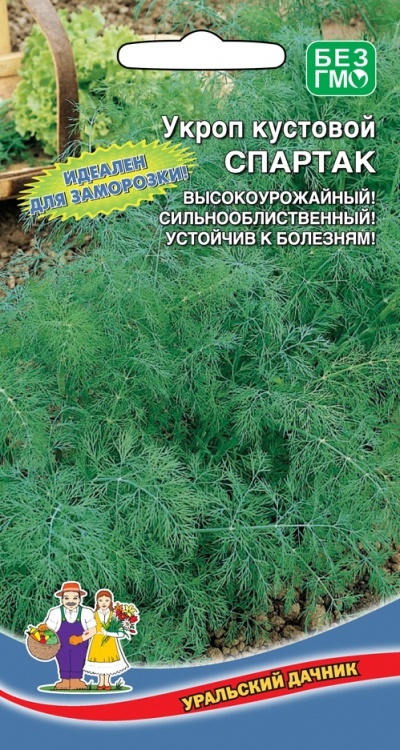 

Семена укроп Спартак Уральский дачник 1 уп.