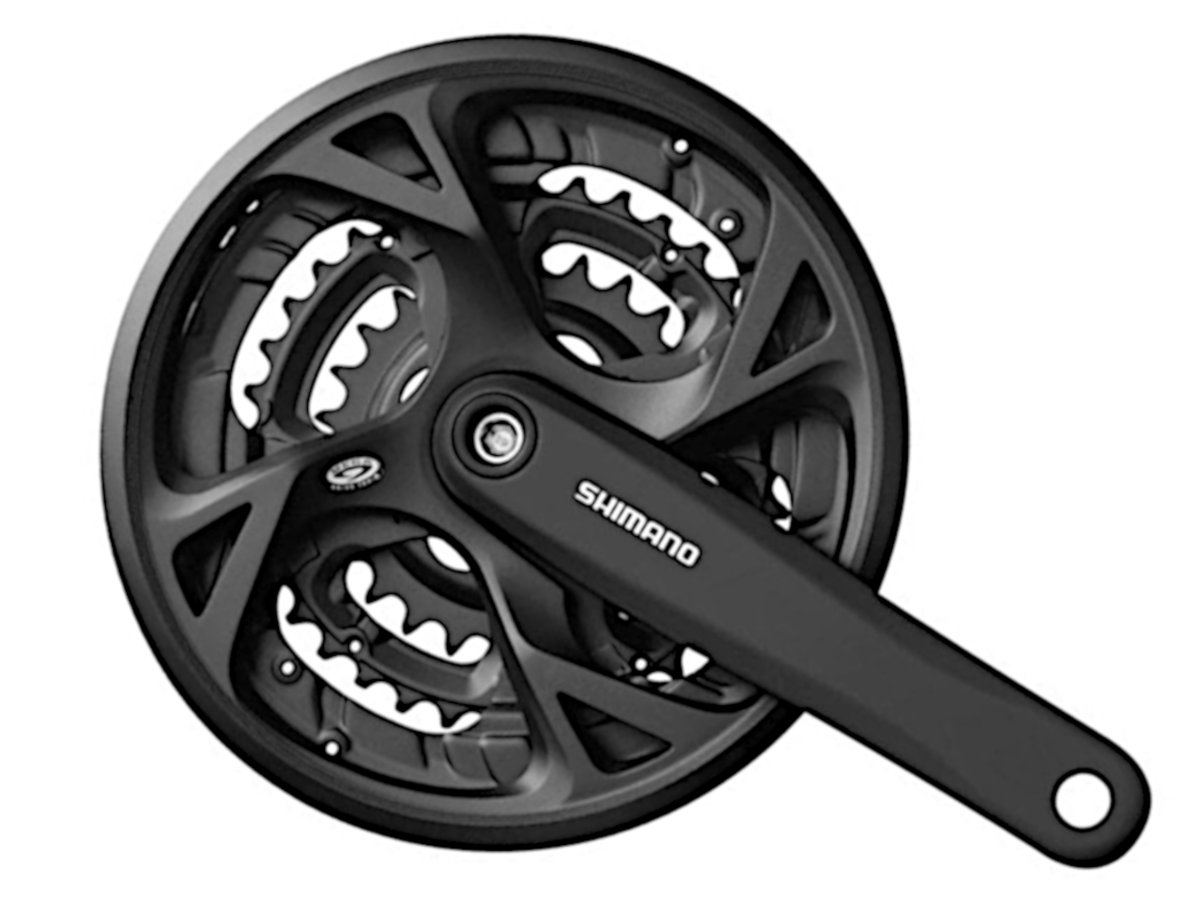 Велосипедная система Shimano Altus FC-M371 EFCM371C422CL 170 мм