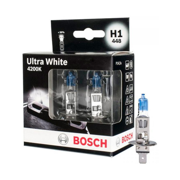 фото Лампа ultra white 4200k h1 bosch 1987301180