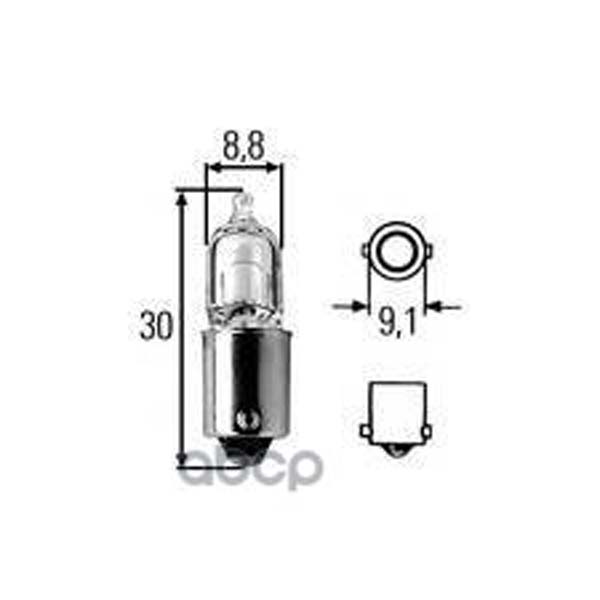 фото Лампа yl 12 v ba 9 s hella 8gh002473-151