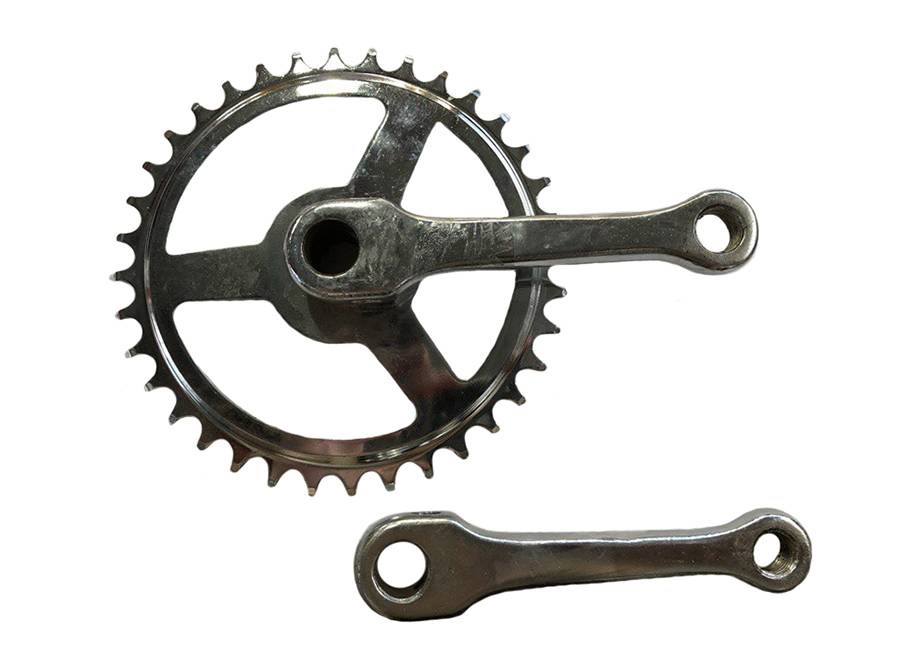 

Велосипедные шатуны Stels ж000040 117 мм, Серебристый, ж000040