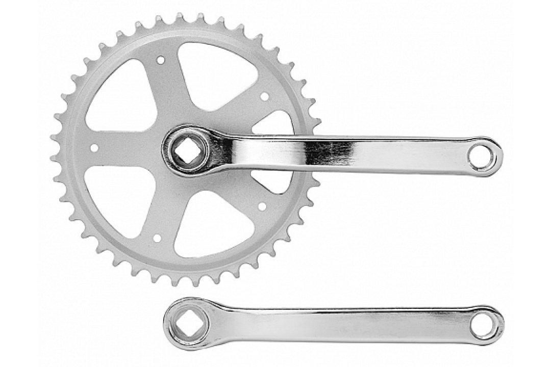 

Велосипедная система Stels HDL-S140 1/2"х3/32" 40Т 152 мм, Серебристый, HDL-S140 1/2'х3/32' 40Т