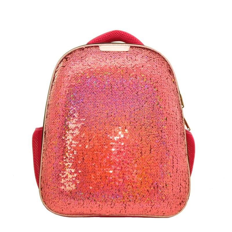 

Ранец детский №1 School Sparkle Miracle Pink с пайетками розовый