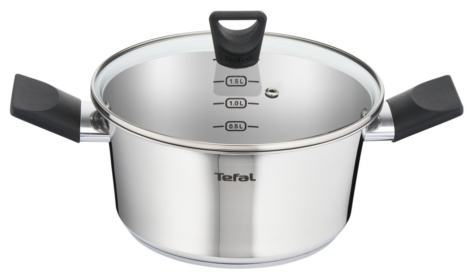 

Кастрюля 20+крышка 'SIMPLEO бакелитовые ручки Tefal B9054414, B9054414