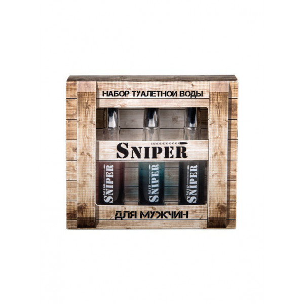 Купить Подарочный набор Понти Парфюм SNIPER 3*20 мл, Sniper Set Man, 3*20 мл