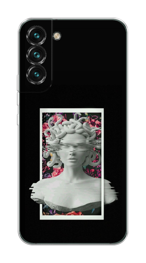 

Чехол на Samsung Galaxy S22 "Web Punk Медуза Горгона", Черный;серый, 2103850-6