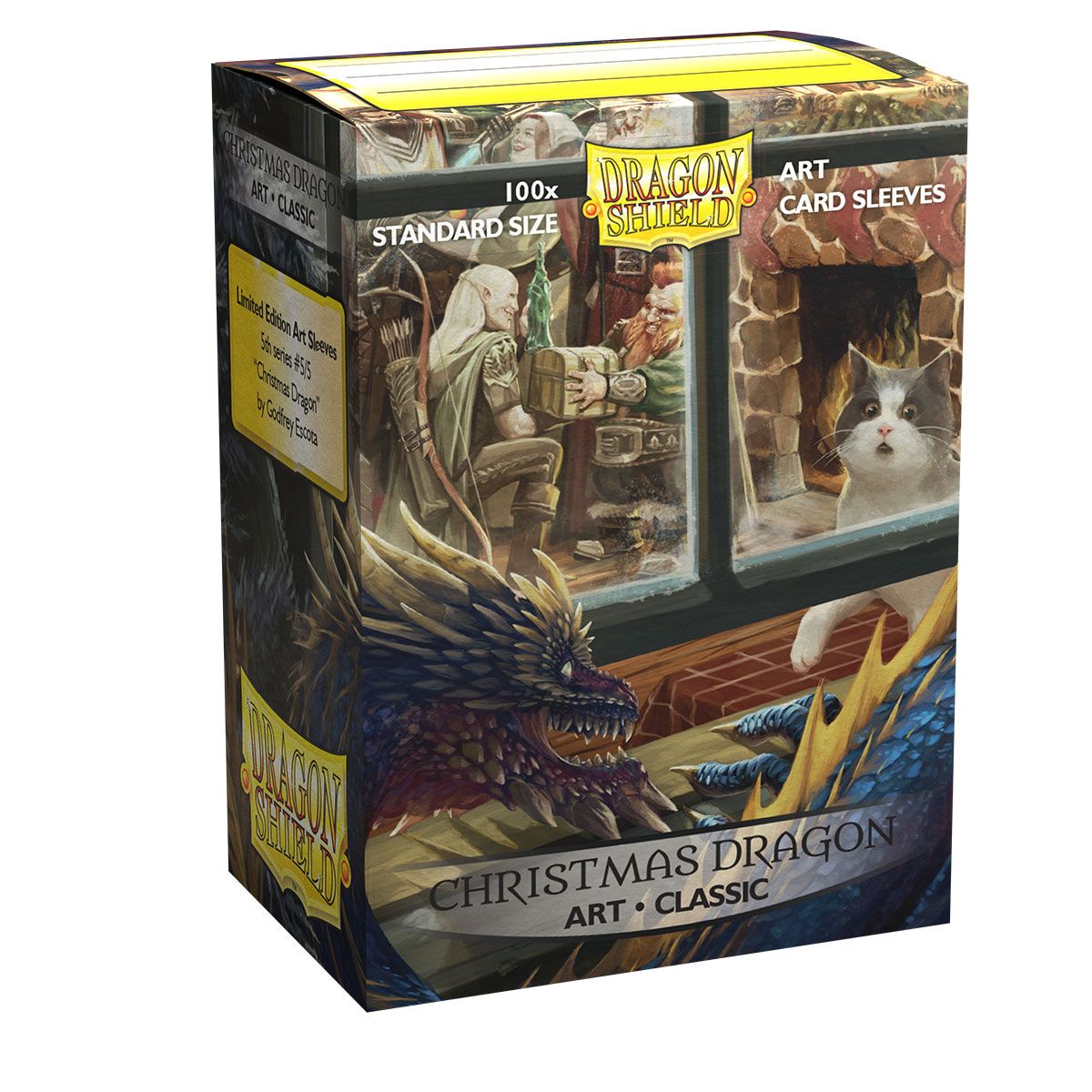 

Протекторы Dragon Shield - Christmas Dragon 100 шт.