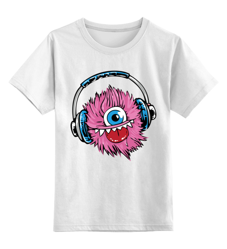 

Детская футболка Printio Монстрик цв.белый р.140, 0000002928864