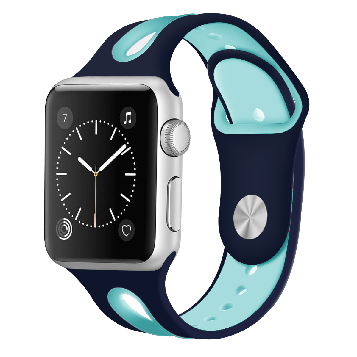 

Сменный ремешок Nuobi Sport ver.2 для Apple Watch 38/40mm Blue/Light Blue