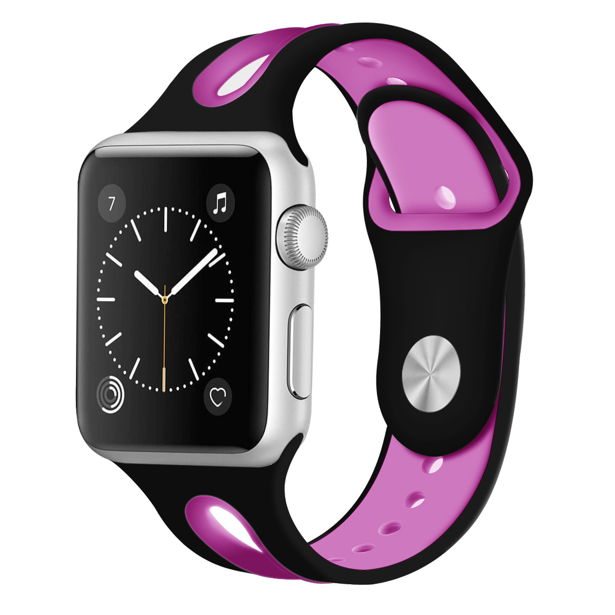 

Сменный ремешок Nuobi Sport ver.2 для Apple Watch 42/44mm Violet/Black