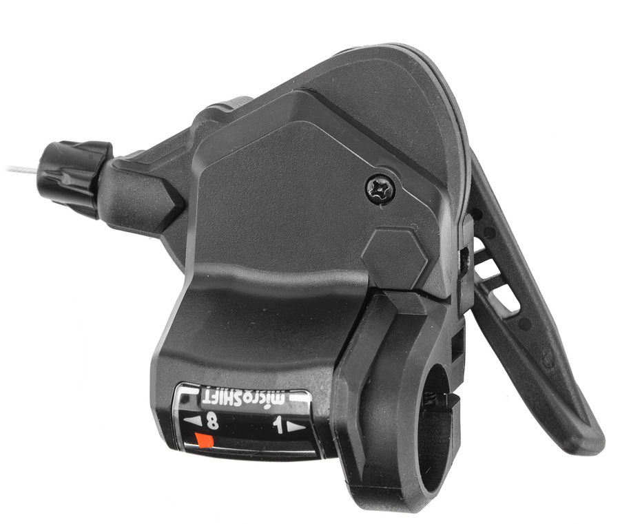 

Шифтер правый Microshift TS-38-8R 8 скоростей, Черный, TS-38-8R