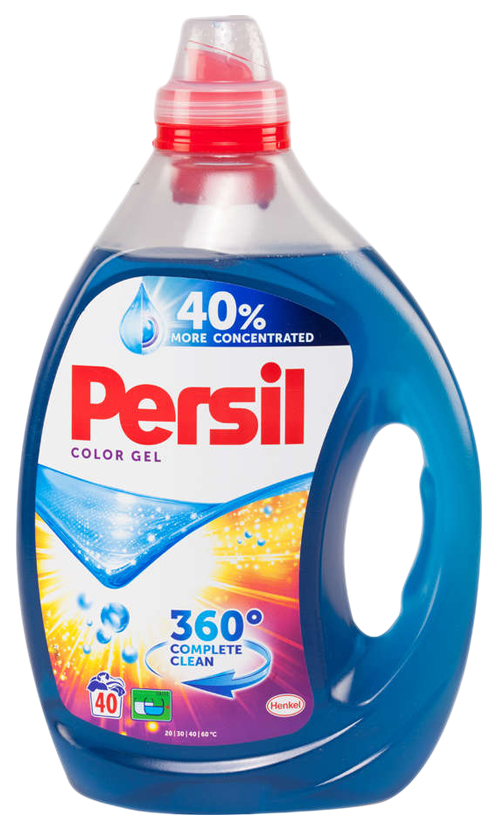 

Синтетическое моющее средство Persil Color Gel 40 стирок 2 л