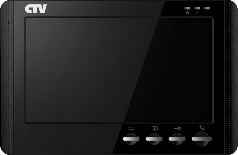 фото Комплект видеодомофона ctv-dp1704md - черный