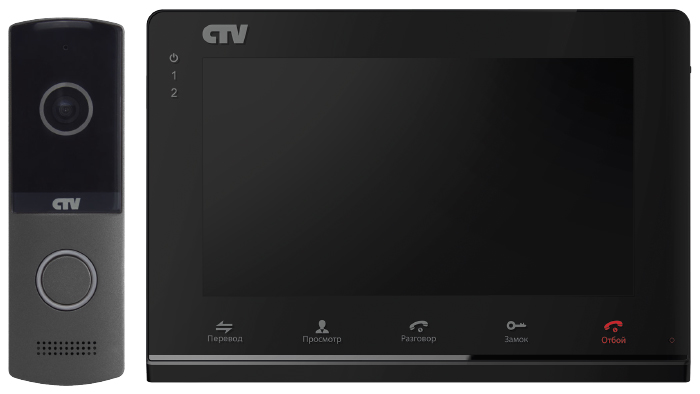 

Комплект видеодомофона CTV-DP2700IP NG - Черный, CTV-DP2700IP NG
