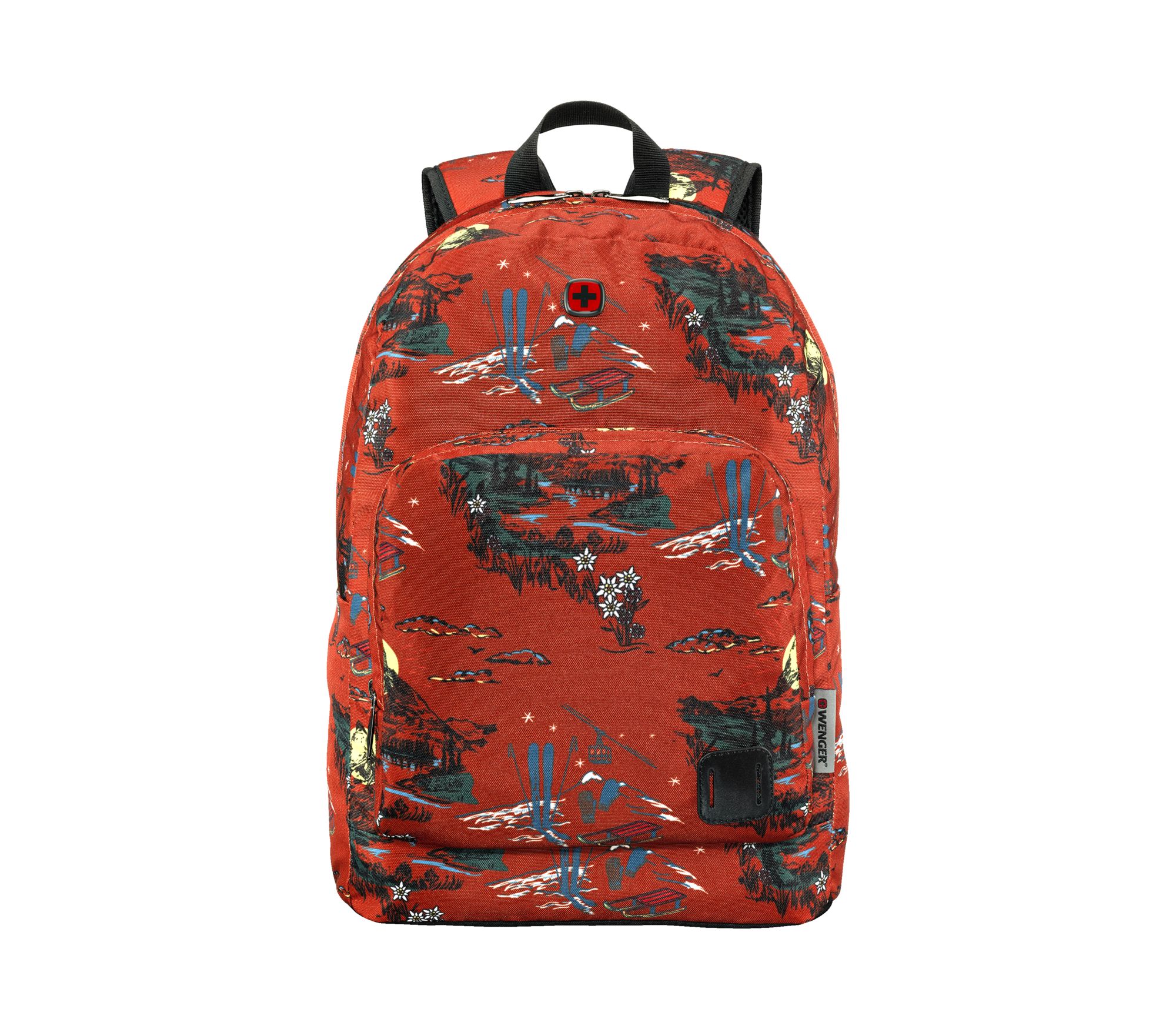фото Молодежный рюкзак wenger crango 610194 "альпы" красный 31x17x46 см 24 л