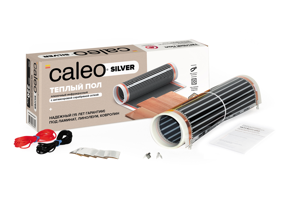 Теплый пол пленочный Caleo SILVER 220 Вт/м2, 15 м2 пленочный теплый пол 3 м sup 2 sup caleo