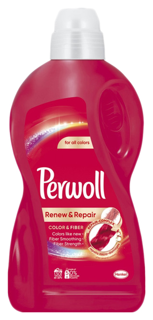 

Гель Perwoll колор для стирки цветных тканей 30 стирок 1.8 л