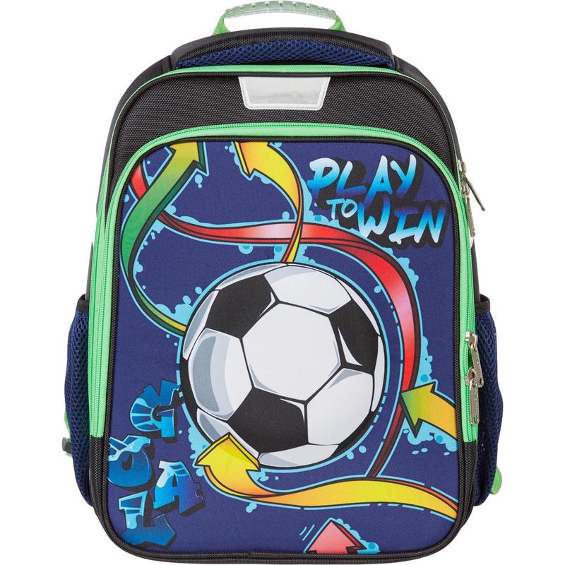 

Ранец детский №1 School Flex Goal синий