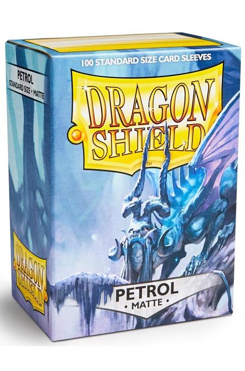 

протекторы dragon shield матовые petrol (100 шт.), Голубой