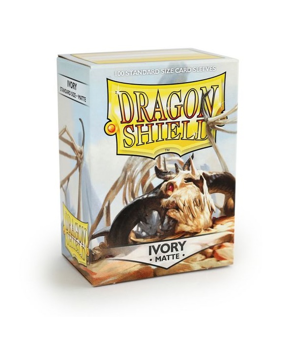 

Протекторы Dragon Shield Ivory матовые, 100 шт., Бежевый