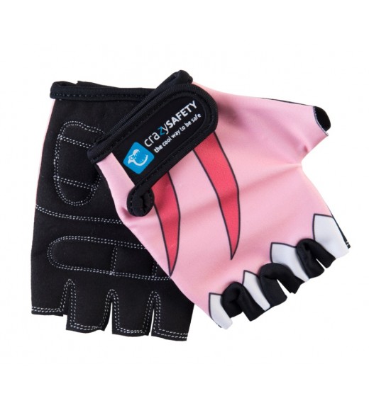 Перчатки Crazy Safety Pink Shark Розовая Акула, размер S