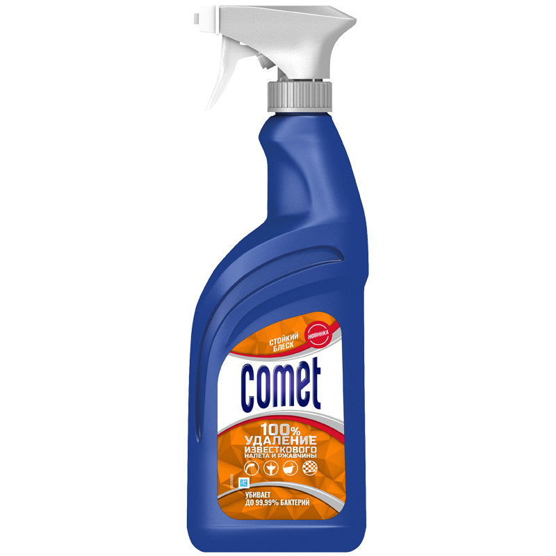 фото Спрей комет чистящий для ванных комнат 450 мл comet