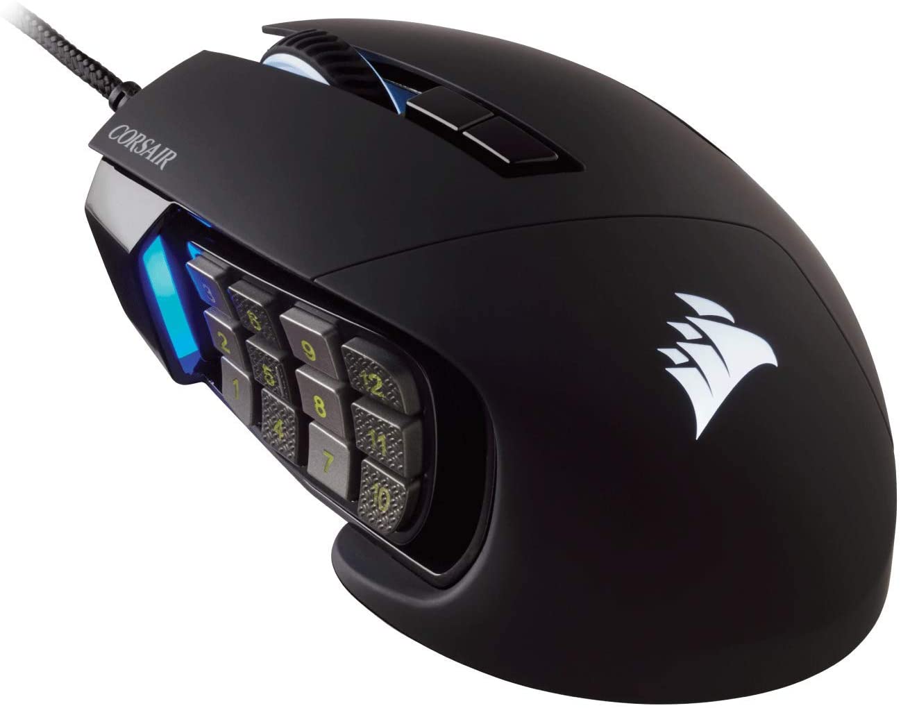 фото Игровая мышь corsair gaming scimitar rgb elite black (ch-9304211-eu)