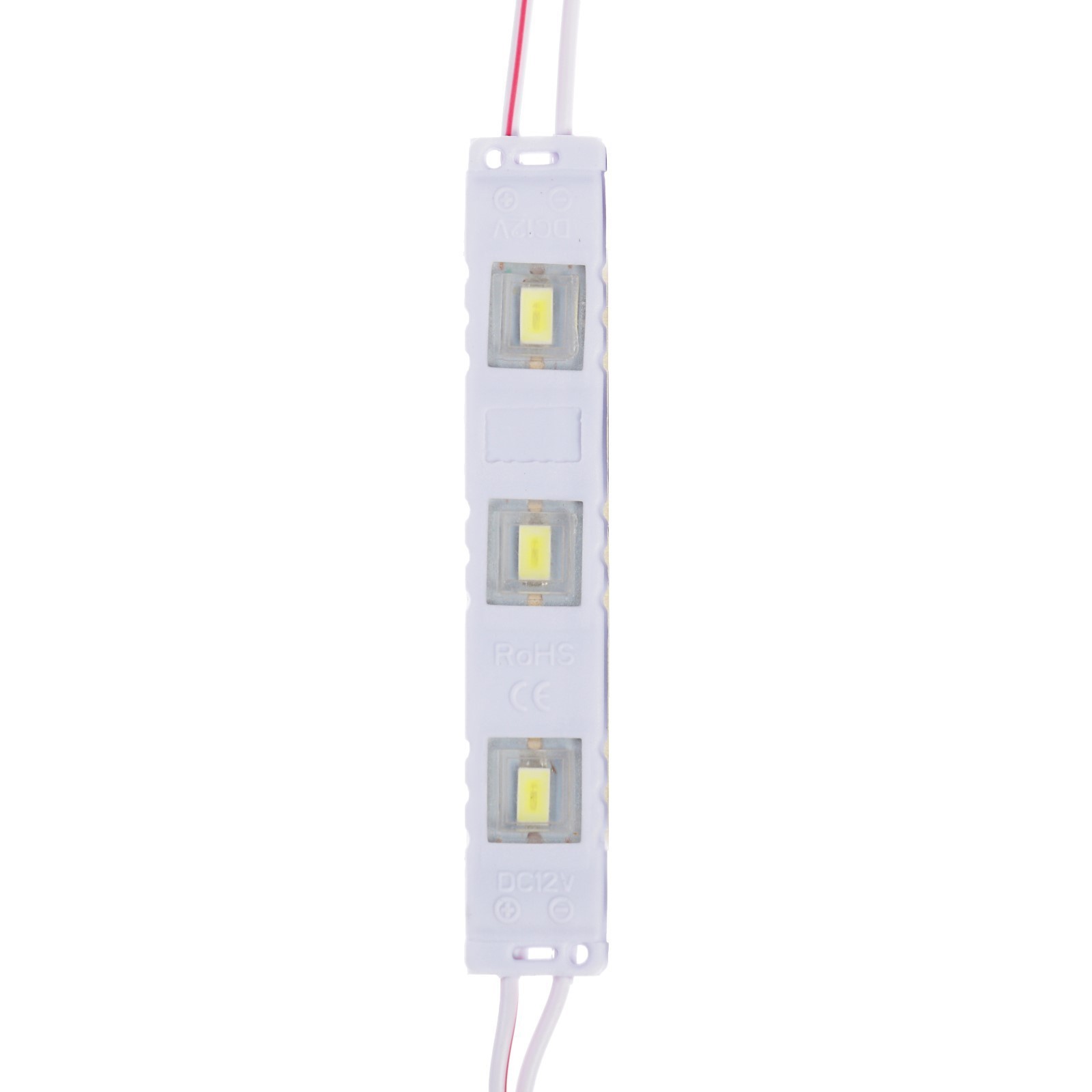 Светодиодные модули КНР Белые, SMD5630, 1,5 Вт, 3 LED, 135 Лм, IP65, 6500К, 12V, 20 шт