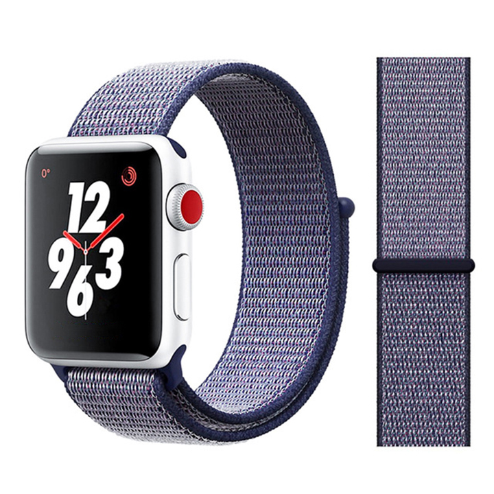 фото Ремешок для смарт-часов nuobi nylon для apple watch 38/40 mm dark blue