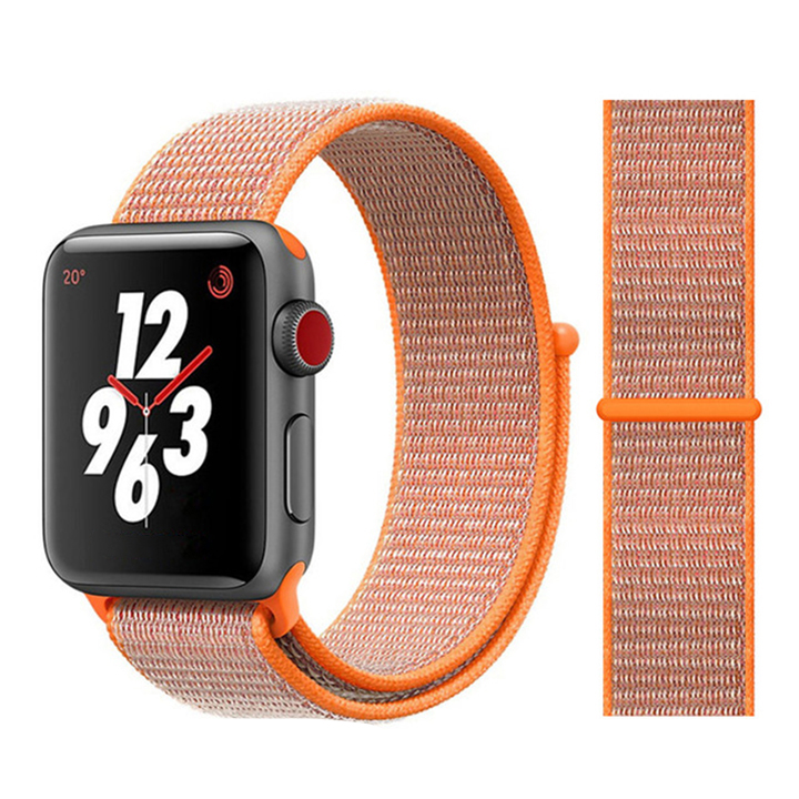 фото Сменный ремешок nuobi nylon для apple watch 38/40mm orange