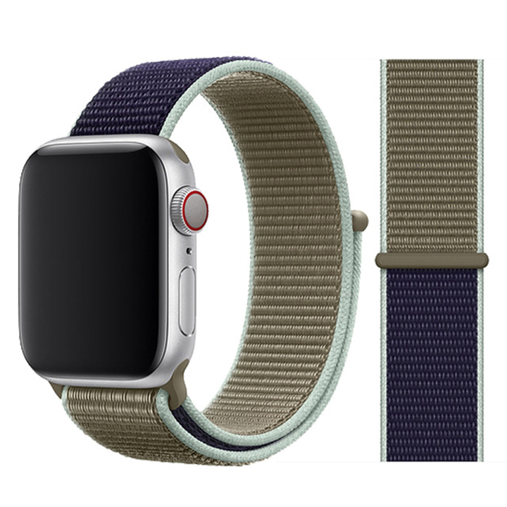

Сменный ремешок Nuobi Nylon для Apple Watch 38/40mm Green/Blue
