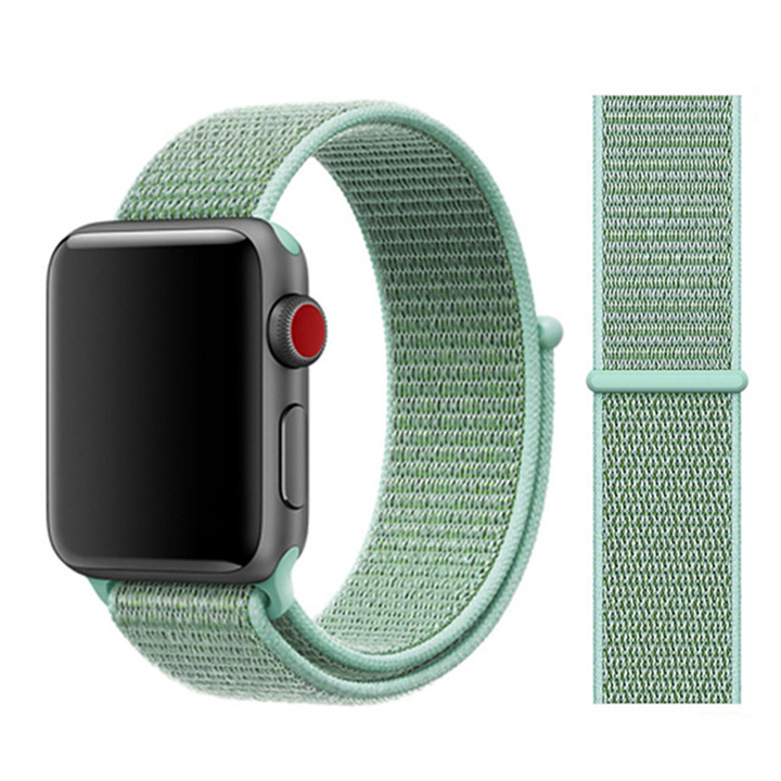 фото Сменный ремешок nuobi nylon для apple watch 42/44mm green