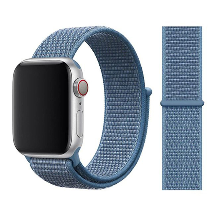 

Сменный ремешок Nuobi Nylon для Apple Watch 42/44mm Blue